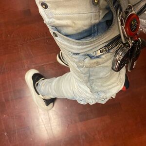 Alexander McQueen Black and White Sneakers